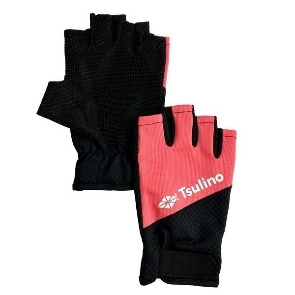 フィッシンググローブ5本カット【高い通気性/速乾性】(アプリコット-S)